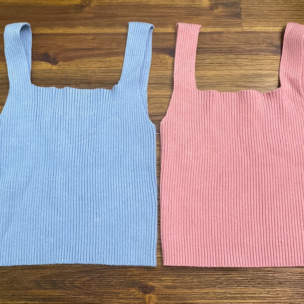 Knit tank bundle